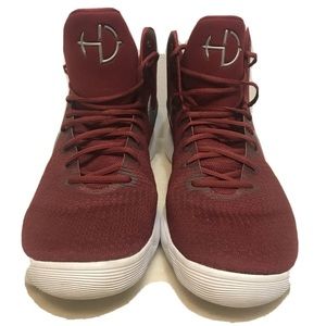 🏀 *RARE* Nike Hyperdunk High top 2017 Men's Size 17.5 Maroon White 942571-602
